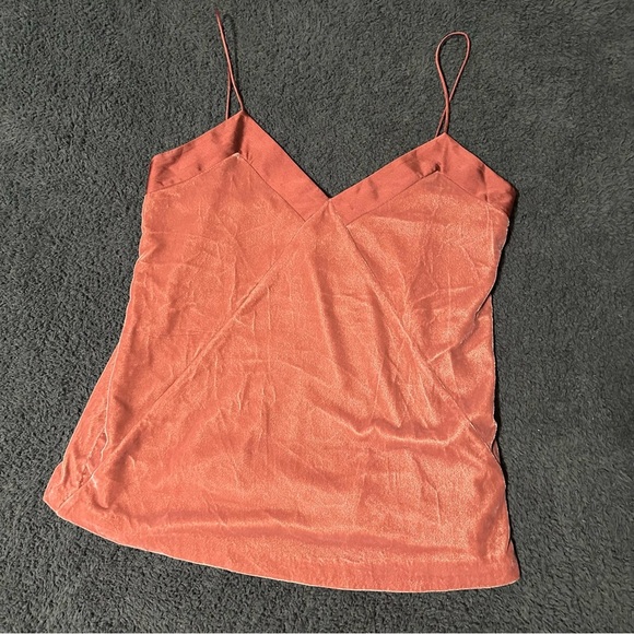 NWT Club Monaco Velvet Combo Cami Club Tank Top Size XS - Picture 2 of 4